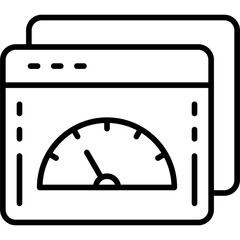 Poster - Web Optimization Icon