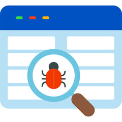 Sticker - Bug Problem Icon