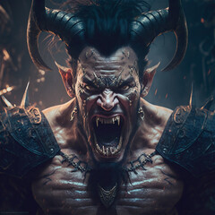 Poster - Evil demon fantasy character