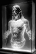 3d reconstruction of jesus from shroud of turin. generative AI