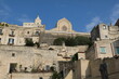 View to Cathedral at Piazza Duomo in Matera, Italy
