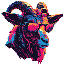 Goat T-shirt Vector Artwork