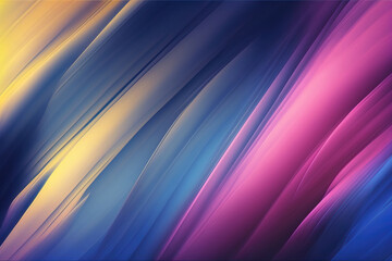 Wall Mural - abstract colorful background with flowing lines as header wallpaper design, generative ai
