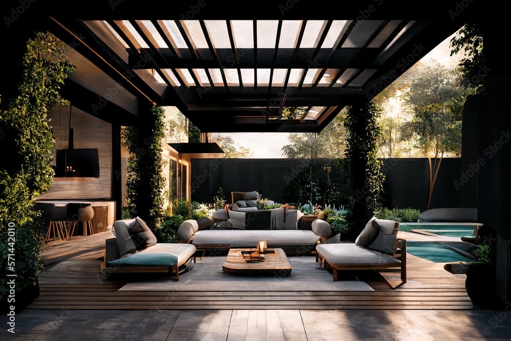 Image result for Luxury Living Outdoor Space Interior design of a lavish side outside ...