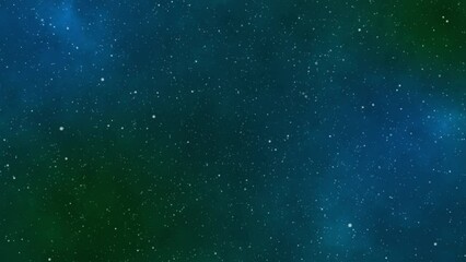 Wall Mural - starry night with changing colors smoothly, 4k loop background at 60fps.