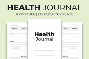 Wall Mural - Health Journal