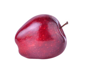 Wall Mural - red apple on transparent png