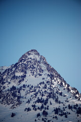 Canvas Print - Winter in the Pyrenees