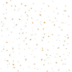 Poster - Terrazzo flooring textured surface modern abstract pattern. Vector seamless abstract repeat with chips of marble or granite in soft pastel colors.