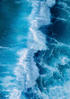 © Amazing Aerial - Aerial view of waves rolling on the shoreline, Albany, Western Australia, Australia.