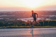 © Giorgio Pulcini - Man running in the countryside at the sunset