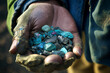 Miner Holding Cobalt Deposit - Generative Ai