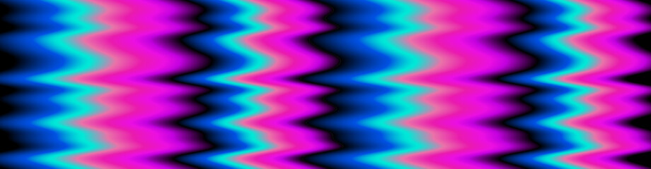 Aufkleber - Glitched and distorted TV or computer screen with colorful stains.