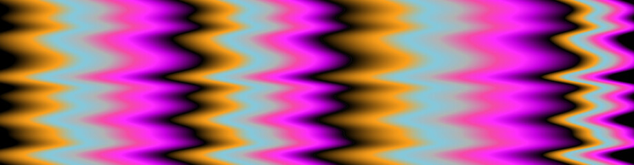 Aufkleber - Glitched and distorted TV or computer screen with colorful stains.
