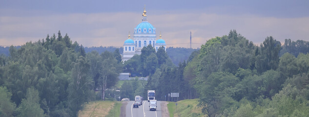 Wall Mural - church orthodoxy russia concept, religion holy god