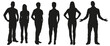 People silhouettes 45