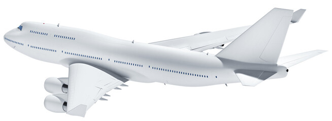 Wall Mural - airplane isolated