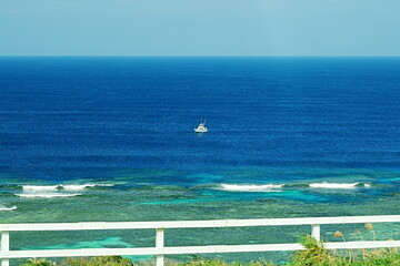 Wall Mural - boat on the sea