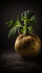 Poster - onion and parsley