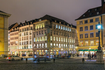 Fototapete - Street in Munich, Germany