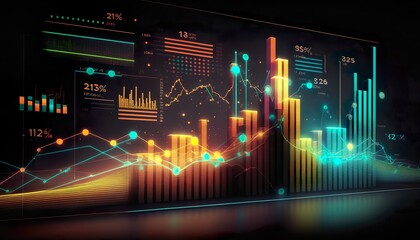 business graph and chart