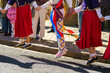 Mutxiko, danse basque en tenue traditionnelle