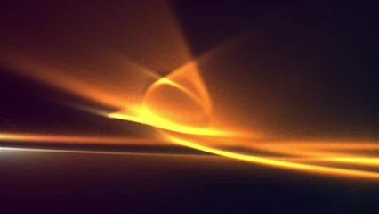 Wall Mural - smooth particles lines. infinity deep space. abstract lines. loop background v05