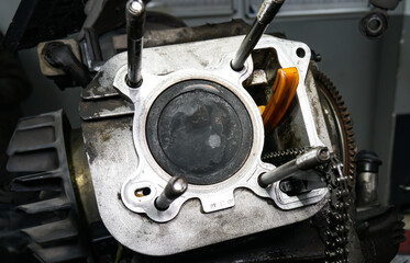 Motorcycle engine repair , overhaul and reconditioning                       