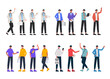 © Johnstocker - Bundle of many career character 4 sets, 16 poses of various professions, lifestyles,