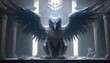 supernatural and mythical creatures that the Archangel must face, from demons and monsters, to dragons and beasts. AI generation.