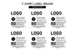 © Spacelabs - Clothing neck label tag concept vector design