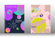 © niko180180 - Future futuristic template with abstract forms for banner design, poster, booklet, report, journal.
