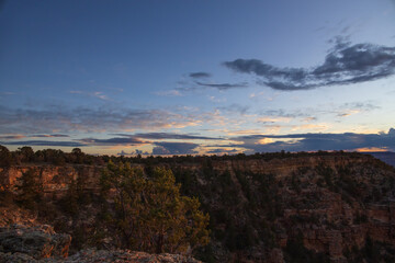 Wall Mural - Sunset over the Grand Canyon National Park, Arizona