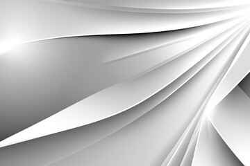 Wall Mural - Abstract silver background for design or presentation created with generative AI technology