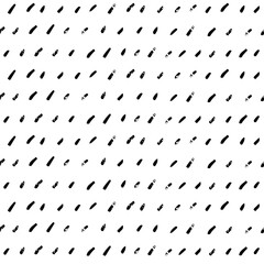 Wall Mural - vector abstract seamless pattern, hand drawn doodle texture.