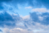 Fototapeta Niebo - blue sky with clouds. wallpaper and background