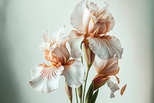 Gladiolus Flowers, Illustration, Generative AI