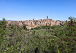 Pitigliano - the picturesque medieval town founded in Etruscan time on the tuff hill in Tuscany, Italy.