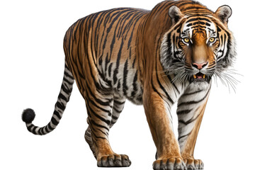 tiger transparent background, ai generated