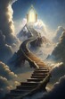 stairway to heaven beautiful magical Generative AI