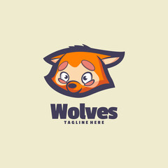 Wall Mural - Wolves Logo Vector