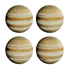 Wall Mural - 3d rendering planet jupiter solar system universe