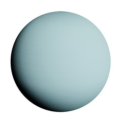 Wall Mural - 3d rendering planet uranus solar system universe