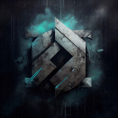 grunge geometry_scifi rune_8