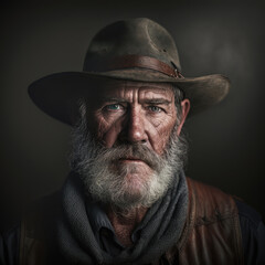 Poster - Australian Man Portrait