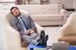 © Elnur - Young male employee working from home