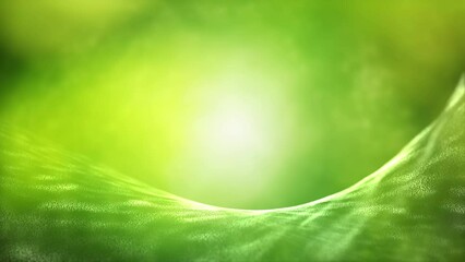 Canvas Print - green blurred abstract looped copy space art dotted landscape.