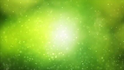 Canvas Print - spring season sunny blurred loop flicker particles copy background.