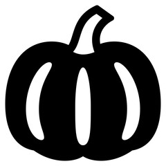 Wall Mural - pumpkin solid icon