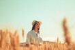 © Cavan Images - A young girl in a sunny spring day in Andalusia, Spain